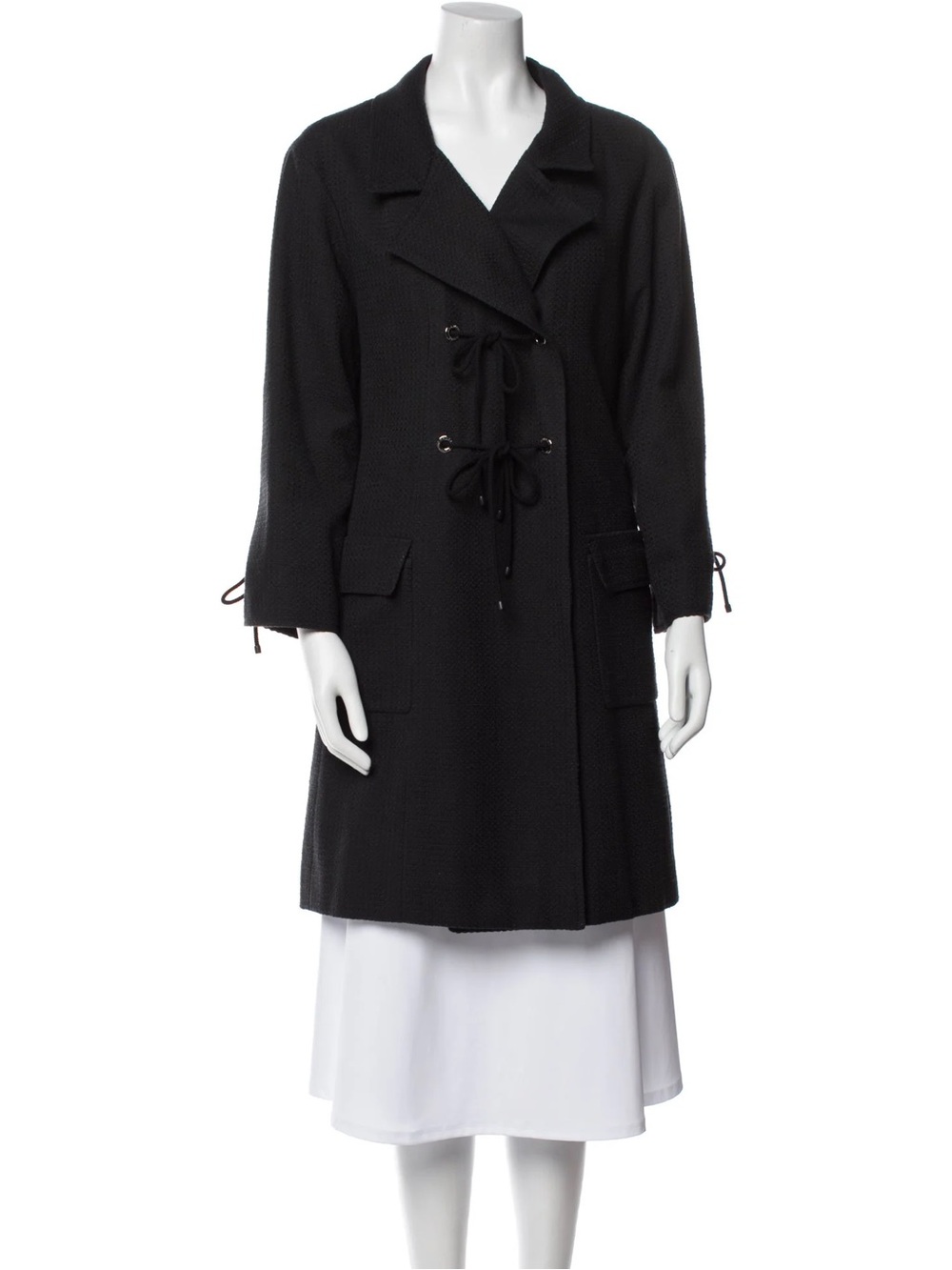 Chanel Resort 2007 Tweed Tie-Front Coat 44
